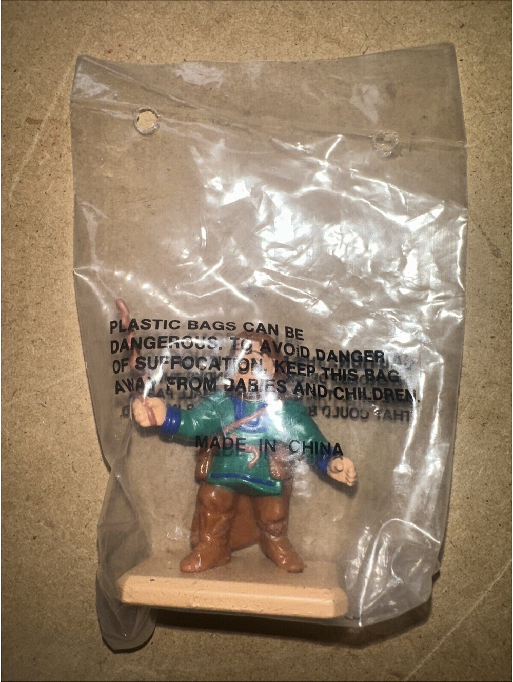 1988 Willow Ufgood Protector 2" Tonka Movie Action Figure Lucasfilms Sealed
